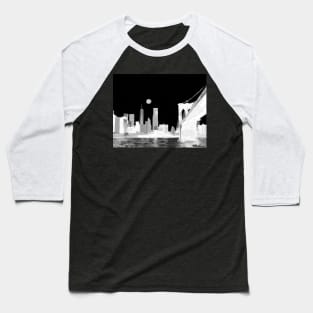 New York City night  Ft Brooklyn Bridge Baseball T-Shirt